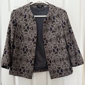 TALBOTS GORGEOUS OPEN FRONT BLAZER/JACKET~NWOT-Fully Lined - Petite 8